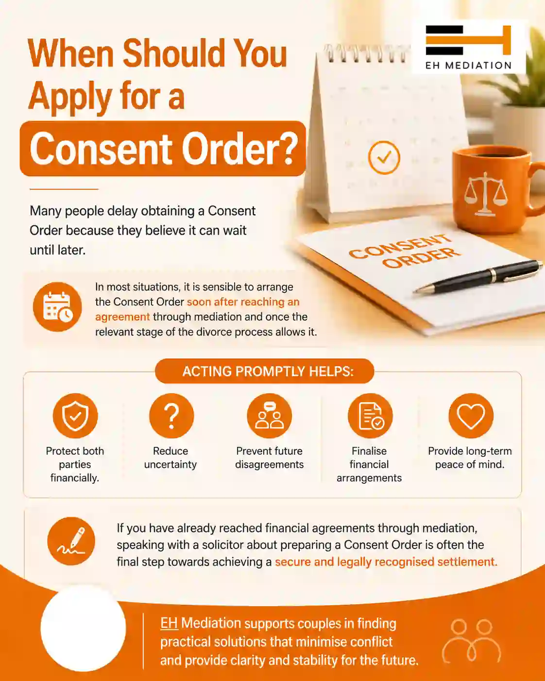 When Should You Apply for a Consent Order Melton Mowbray?